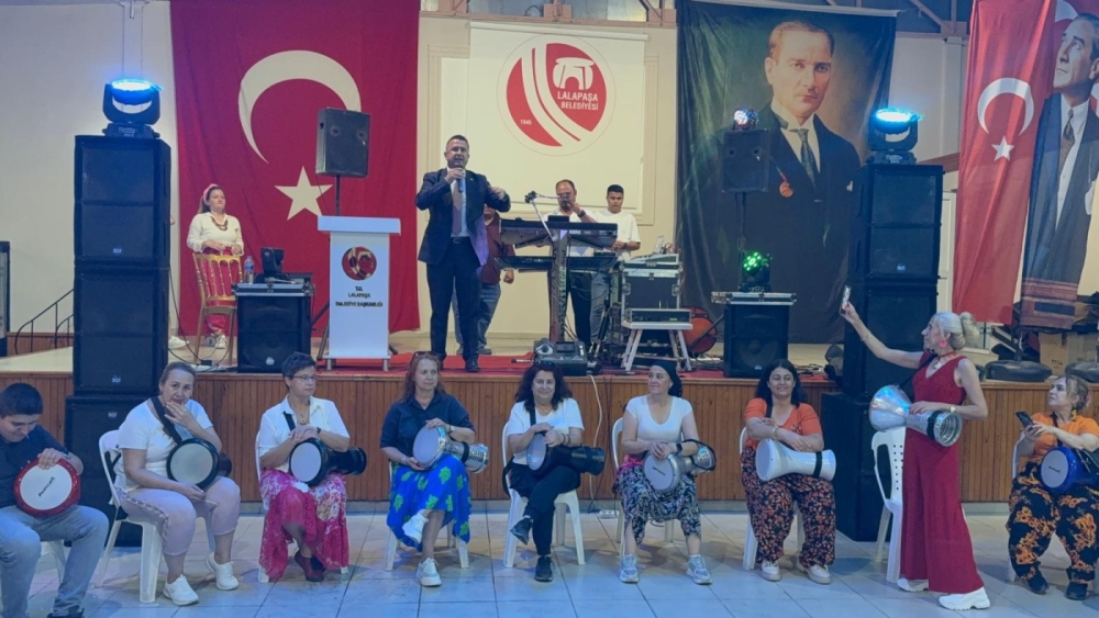 LALAPAŞA’DA KADINLAR ŞALVAR GECESİYLE GELENEKLERİNE SAHİP ÇIKTI!